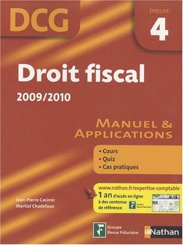 DROIT FISCAL EPREUVE 4 ELEVE