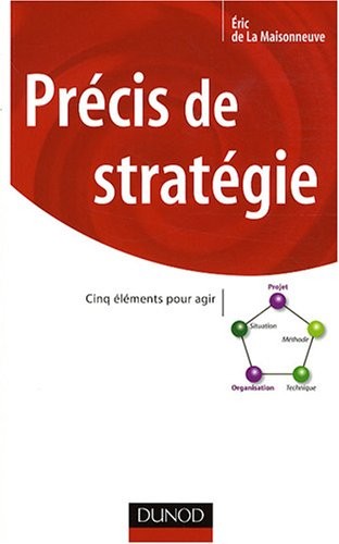 Précis de stratégie - Cinq éléments pour agir