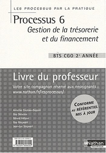 Processus 6 par la pratique - Livre du professeur