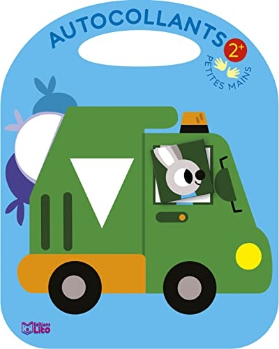 Autocollants petites mains Marion Billet - Les engins- Dès 2ans