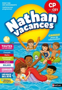 Cahier de Vacances 2018 du CP vers le CE1 - Nathan Vacances - 6/7 ans