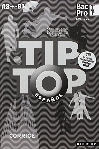 TIP-TOP Espagnol 1re-Tle BAC PRO Corrigé
