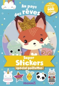 Super stickers (ed speciale pailletes) - au pays des paillettes