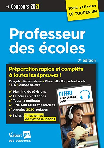 CRPE - Concours Professeur des écoles - Préparation rapide et complète à toutes les épreuves - Tout le CRPE en un seul volume - Session 2021