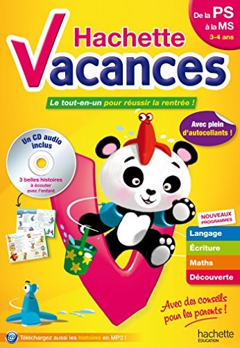 Hachette Vacances - de PS à MS 3/4 ans