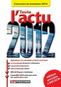 Toute l'actu 2012 Concours et examens 2013