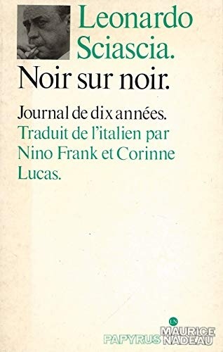 Noir sur noir [9782862310305]