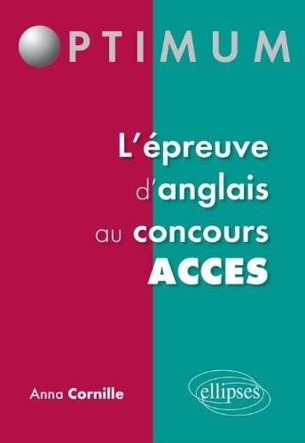 l'Epreuve d'Anglais au Concours ACCES