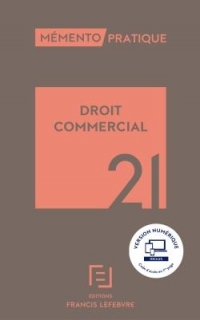 MEMENTO DROIT COMMERCIAL 2021