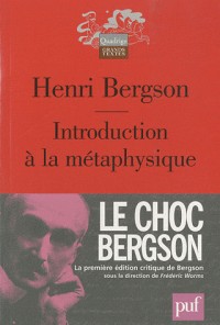 Introduction à la métaphysique (Edition critique)