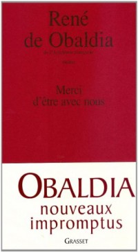 Merci d'être avec nous (Littérature Française)