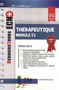 Thérapeutique : Module 11