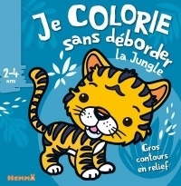 Je colorie sans déborder (2-4 ans) - Animaux de la jungle