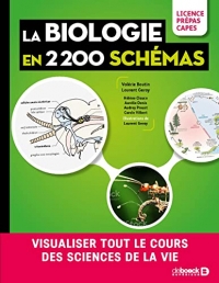 Biologie en 2200 schémas: Licence, prépas, Capes