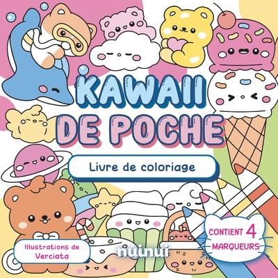 Kawaii de poche - Livre de coloriage