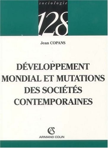 Développement mondial et mutations des sociétés contemporaines