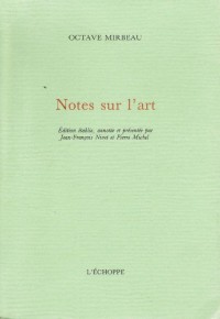 Notes sur l'art