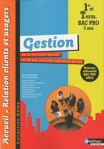 GEST FONC ACC ACT ADM 1E/TER B