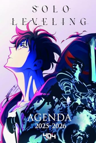 Agenda officiel Solo Leveling 2025-2026 – Agenda manga et anime – Rentrée scolaire 2025-2026 – Agenda rentrée scolaire