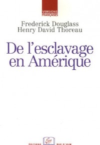 De l'esclavage en Amérique