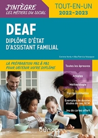 DEAF - Tout-en-un 2022-2023: Diplôme d'État d'assistant familial (2022-2023)