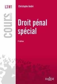 Droit pénal spécial - 3e éd.