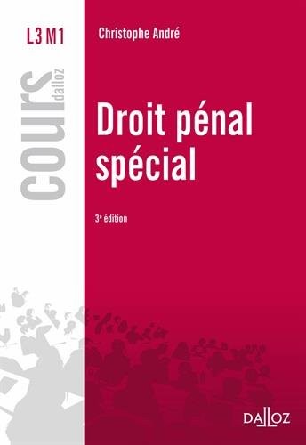 Droit pénal spécial - 3e éd.