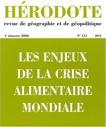 Les enjeux de la crise alimentaire mondiale