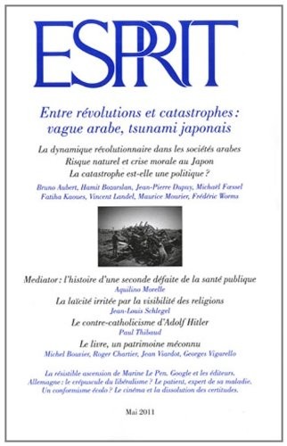 Esprit, N° 374, Mai 2011 : Entre révolutions et catastrophes : vague arabe, tsunami japonais