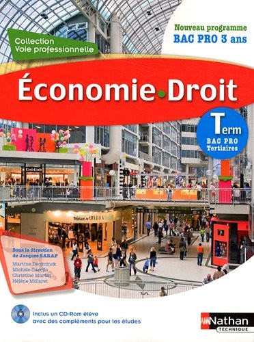 Économie - Droit Term - Bac Pro Tertiaire