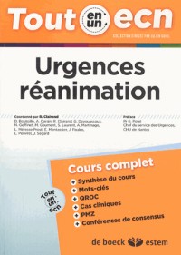 Urgences-réanimation - Tout-en-un ECN