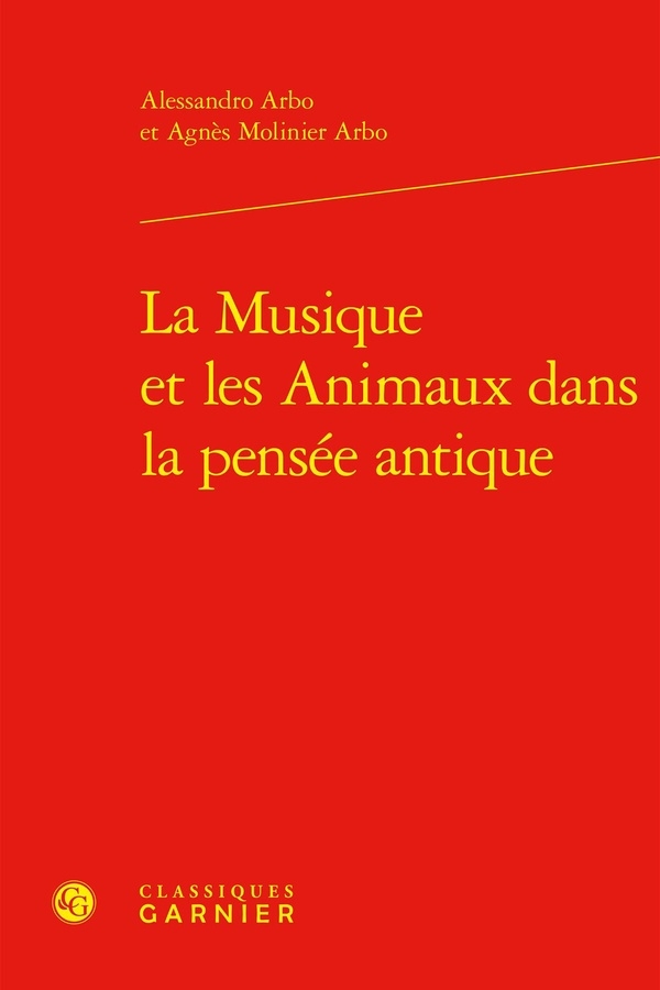 La musique et les animaux dans la pensée antique