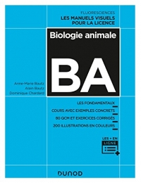 Biologie animale : Les fondamentaux, Cours avec exemples concrets, 80 QCM et exercices corrigés (Fluoresciences)