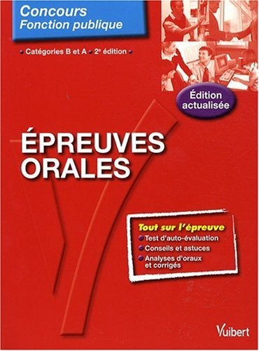 Epreuves orales - Entrainement - Catégories A et B
