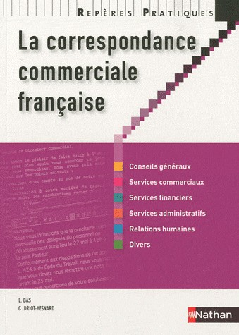 La correspondance commerciale française - Collection Repères Pratiques