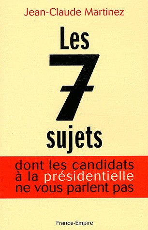 7 SUJETS DONT LS CANDIDATS PRE