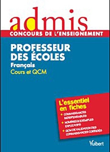 Concours professeurs des écoles français épreuves ecrites