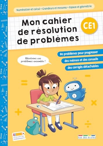 Mon cahier de résolution de problèmes CE1: pour un entraînement progressif