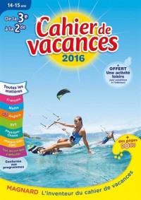 Cahier de vacances de la 3e à la 2e