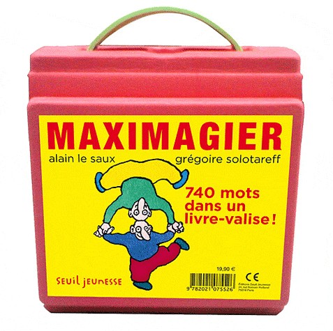 Maximagier. 740 mots dans un livre-valise !