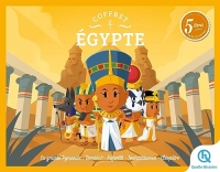 Coffret Egypte: Grande Pyramide - Ramsès II - Néfertiti - Toutankhamon - Cléopâtre