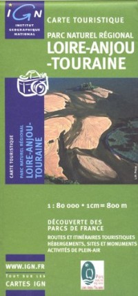 Parc naturel régional Loire-Anjou-Touraine,  1:80 000