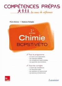 Chimie 1re année BCPST VETO : Nouveaux programmes 2013