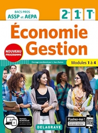 Économie-Gestion 2de, 1re, Tle Bac Pro ASSP et AEPA, modules 1 à 4 (2020) - Pochette élève