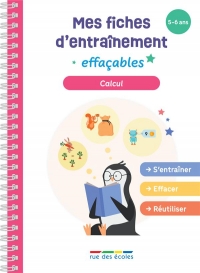 Mes fiches d’entraînement effaçables - Problèmes