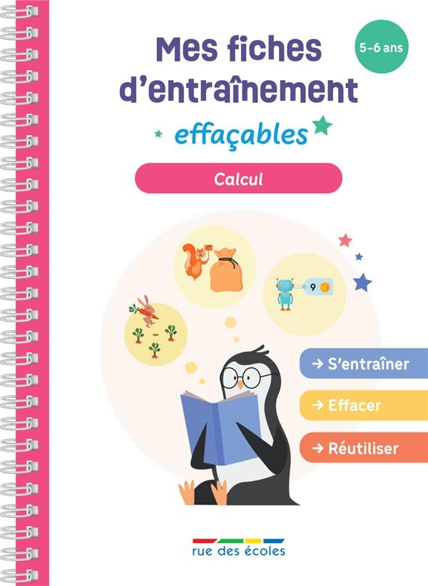 Mes fiches d’entraînement effaçables - Problèmes