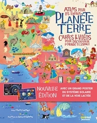 Planete Terre - Atlas pour les enfants : Cartes & vidéos pour découvrir le monde et l'espace