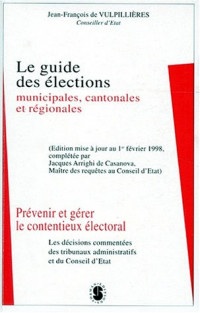 Guide des élections communales et cantonales