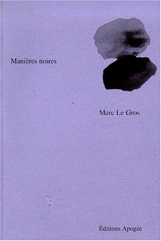 Manières noires