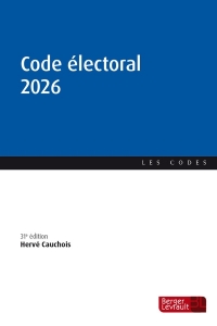 Code électoral 2026 (31e éd.)